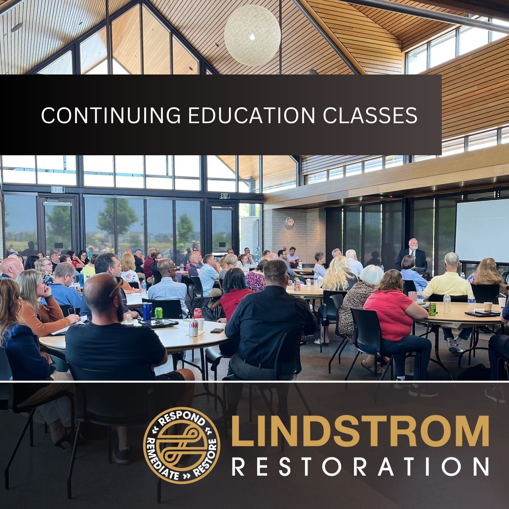 In-Person CE Classes with Lindstrom Restoration